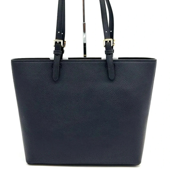 Michael Kors Jet Set Medium Pocket Tote Bag Black - Picture 3 of 10